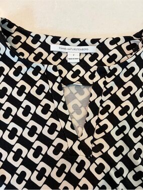 Diane von Furstenberg Reina Jersey Shift Dress SZ 2
